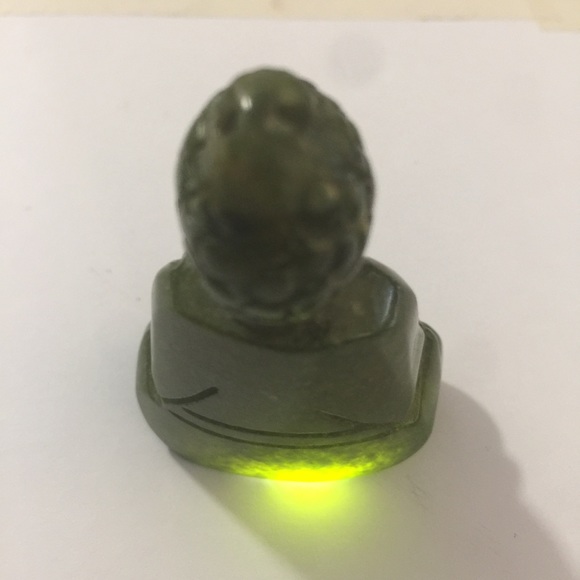 Hand Carved Buddha Pendant with drilled Hole - Picture 5 of 14